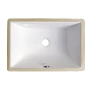 16×11 Porcelain Undermount Rectangle Lavatory Sink