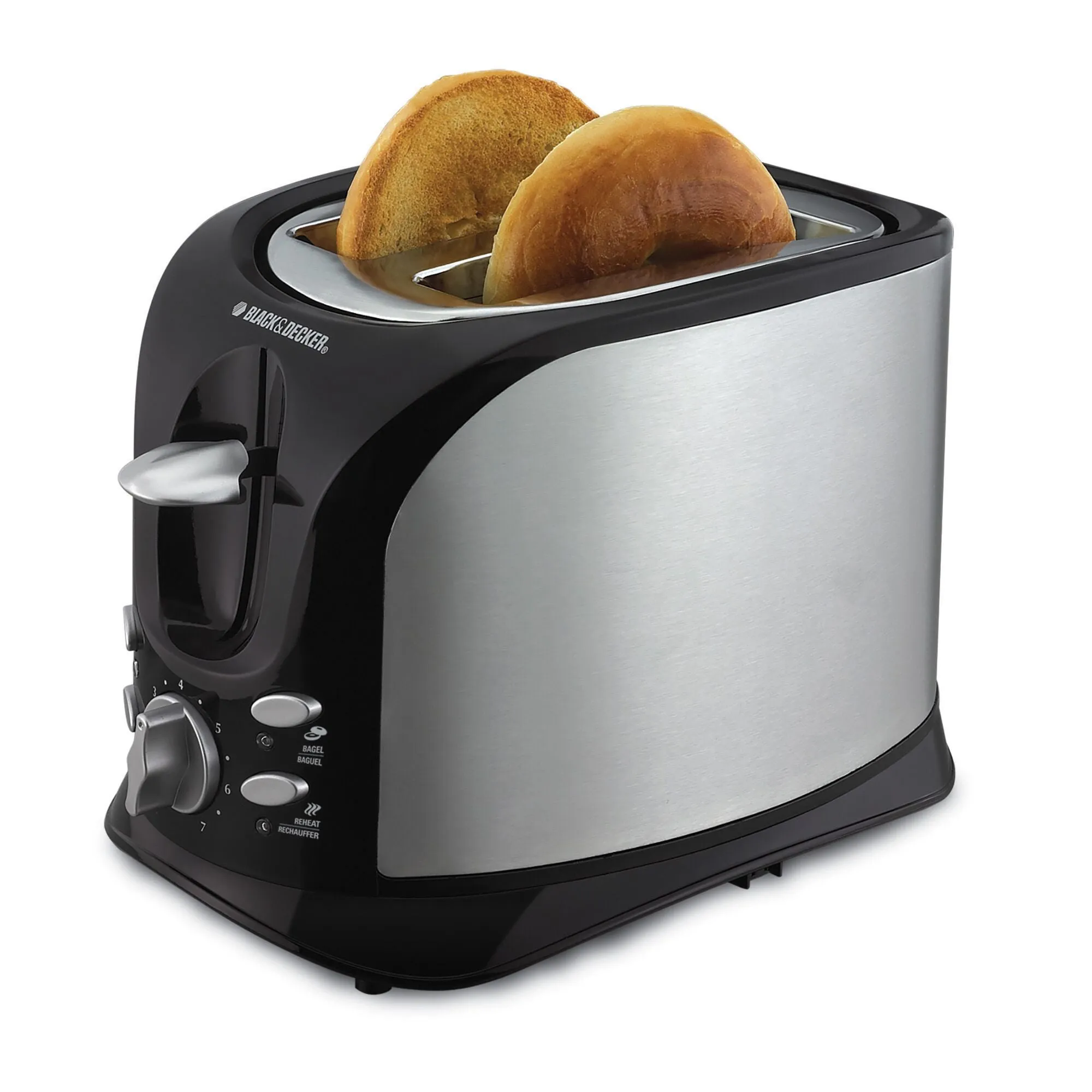 2-Slice Toaster, Stainless Steel