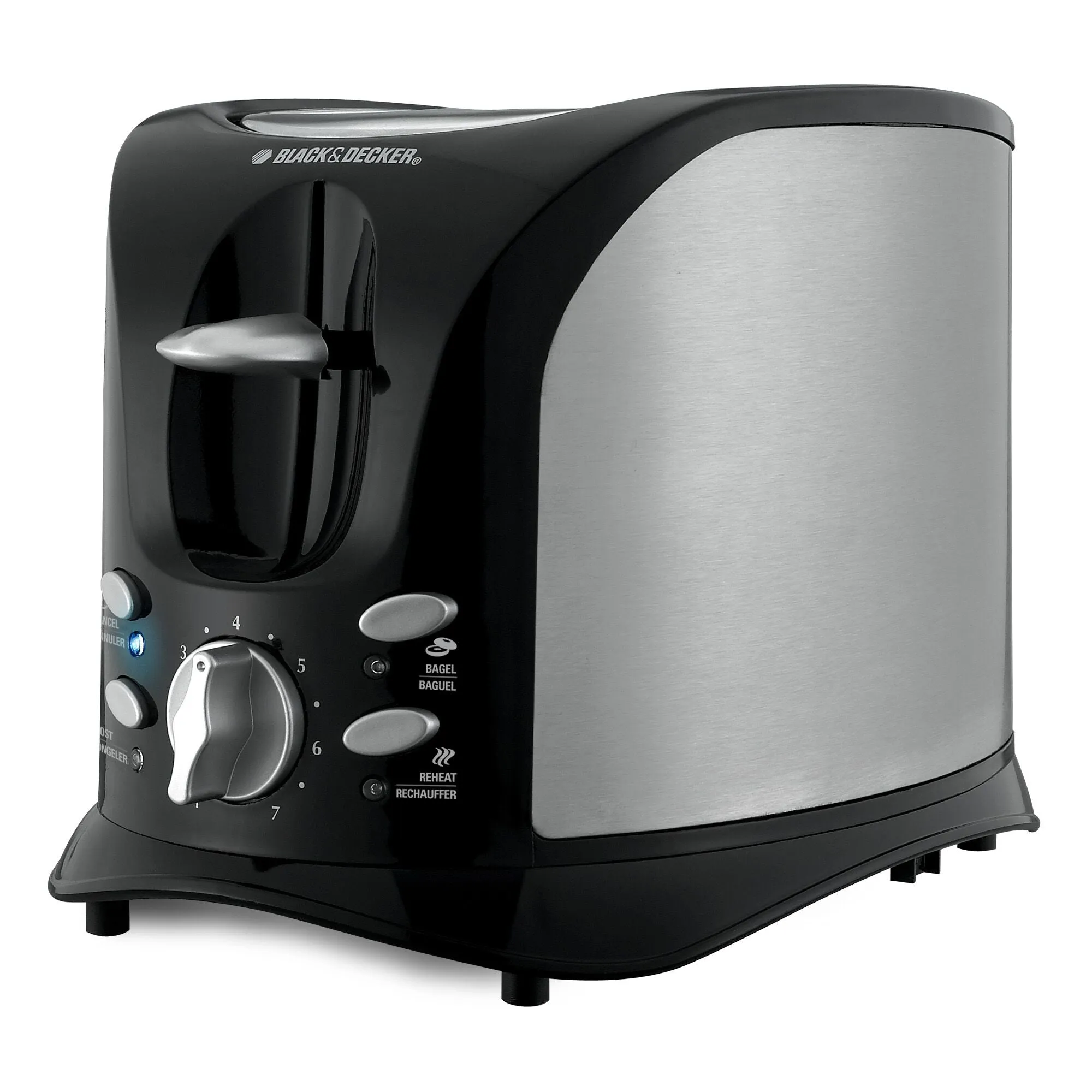 2-Slice Toaster, Stainless Steel