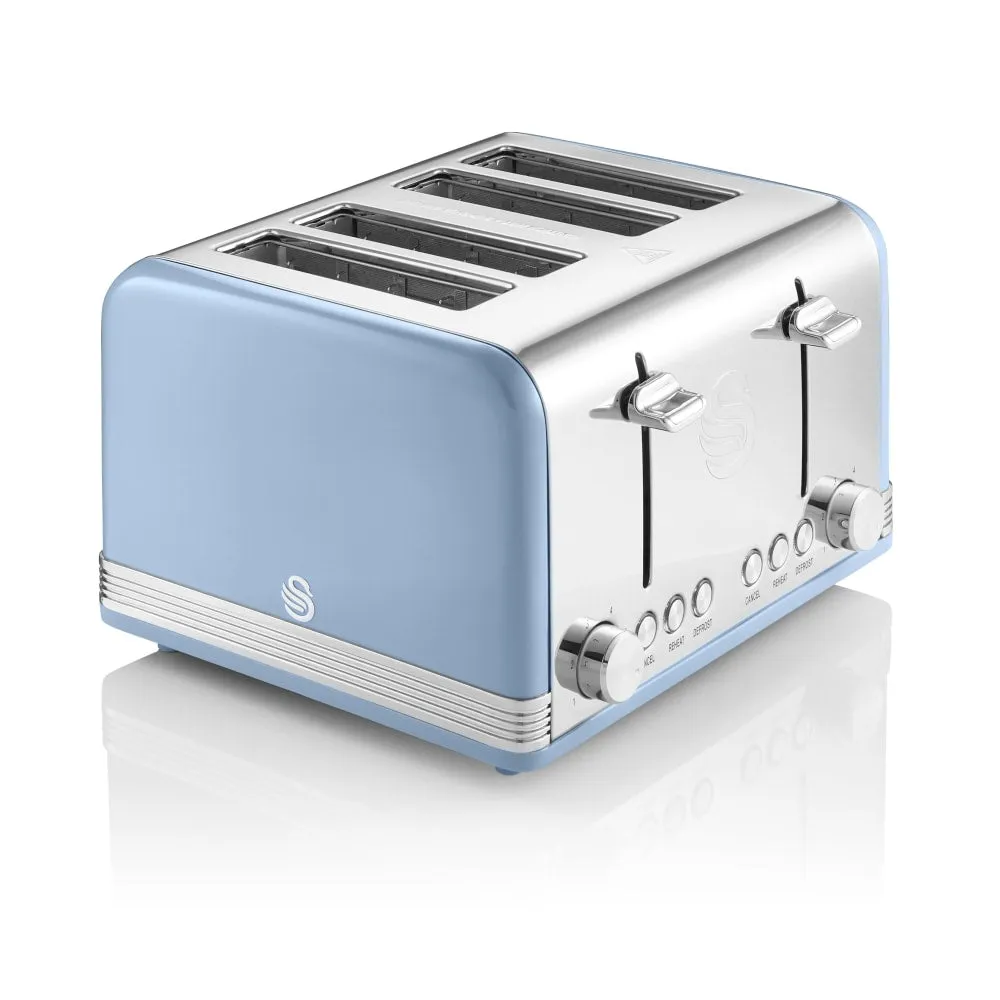 4 Slice Retro Toaster