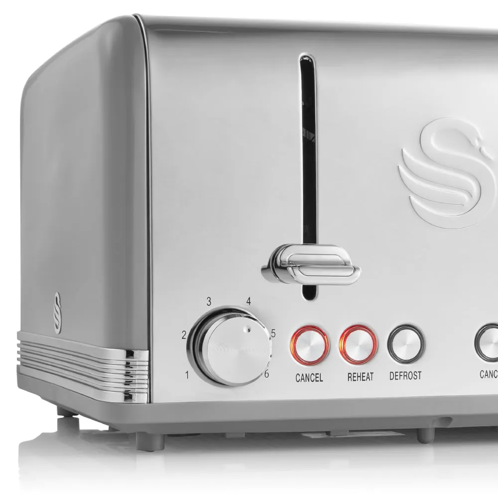 4 Slice Retro Toaster