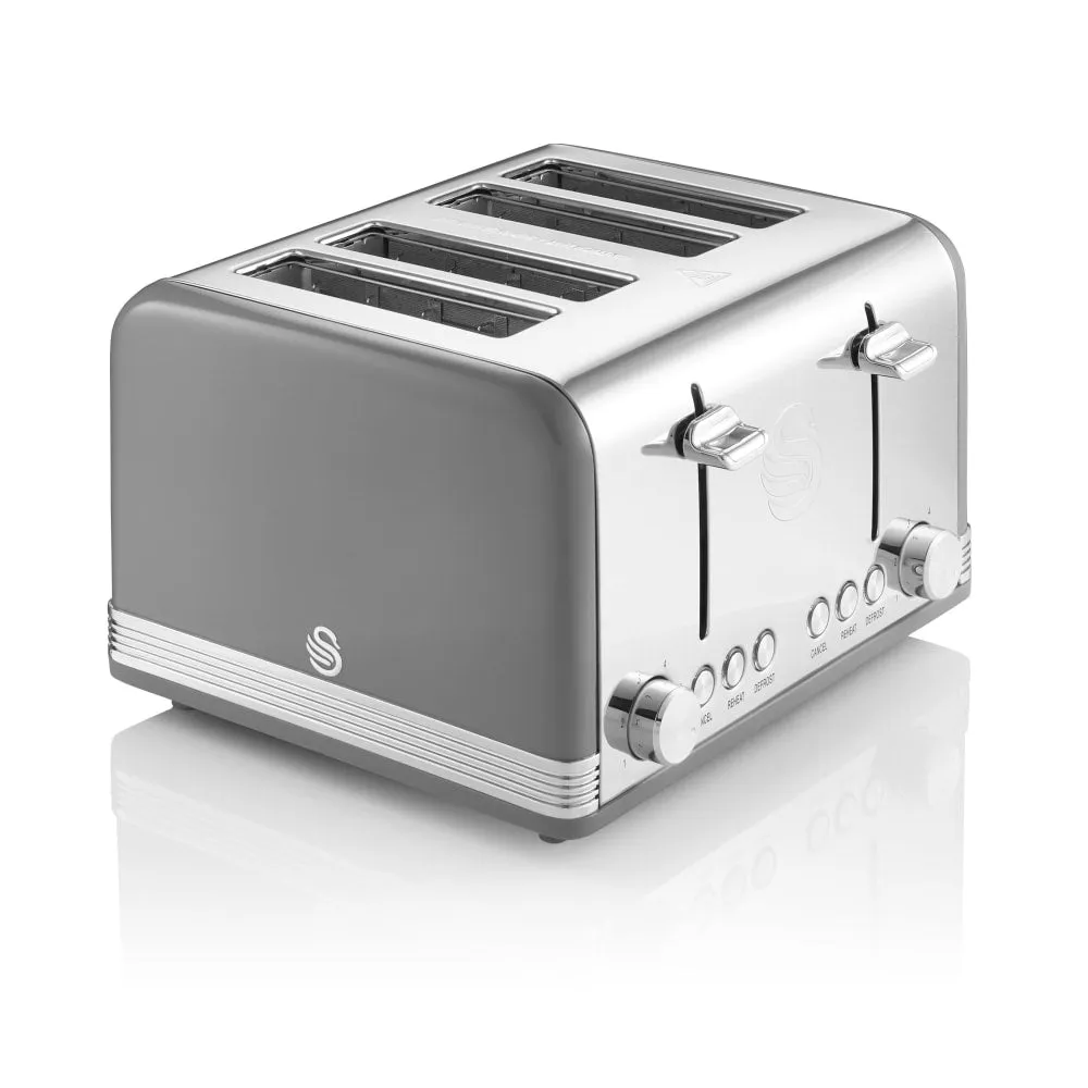 4 Slice Retro Toaster