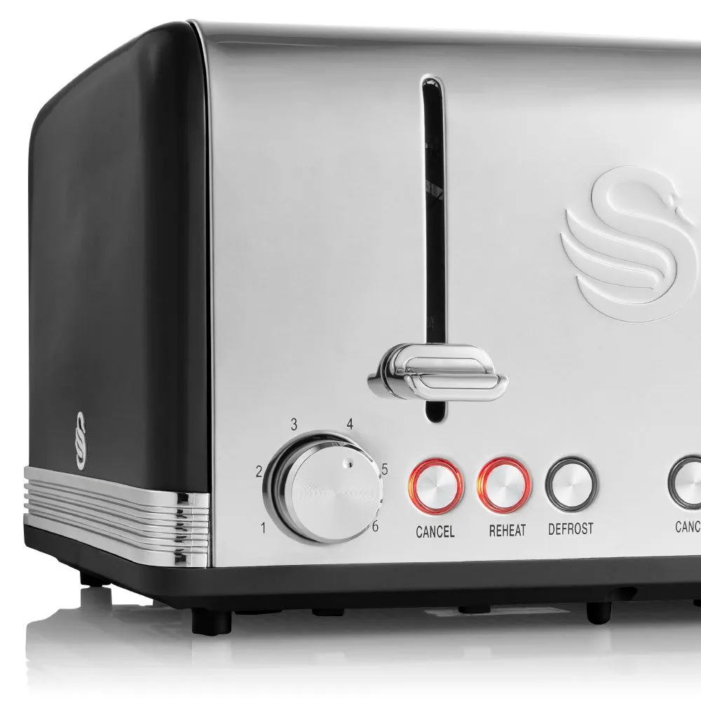 4 Slice Retro Toaster