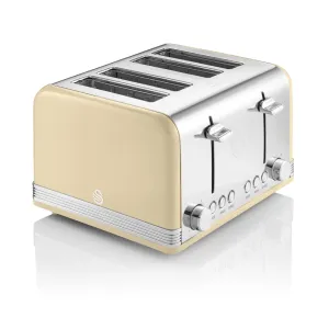 4 Slice Retro Toaster