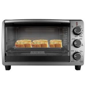 6-Slice Convection Countertop Toaster Oven, Stainless Steel