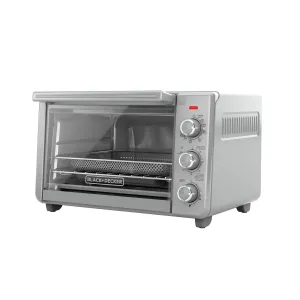 6-Slice Crisp 'N Bake™ Air Fry Toaster Oven, Gray