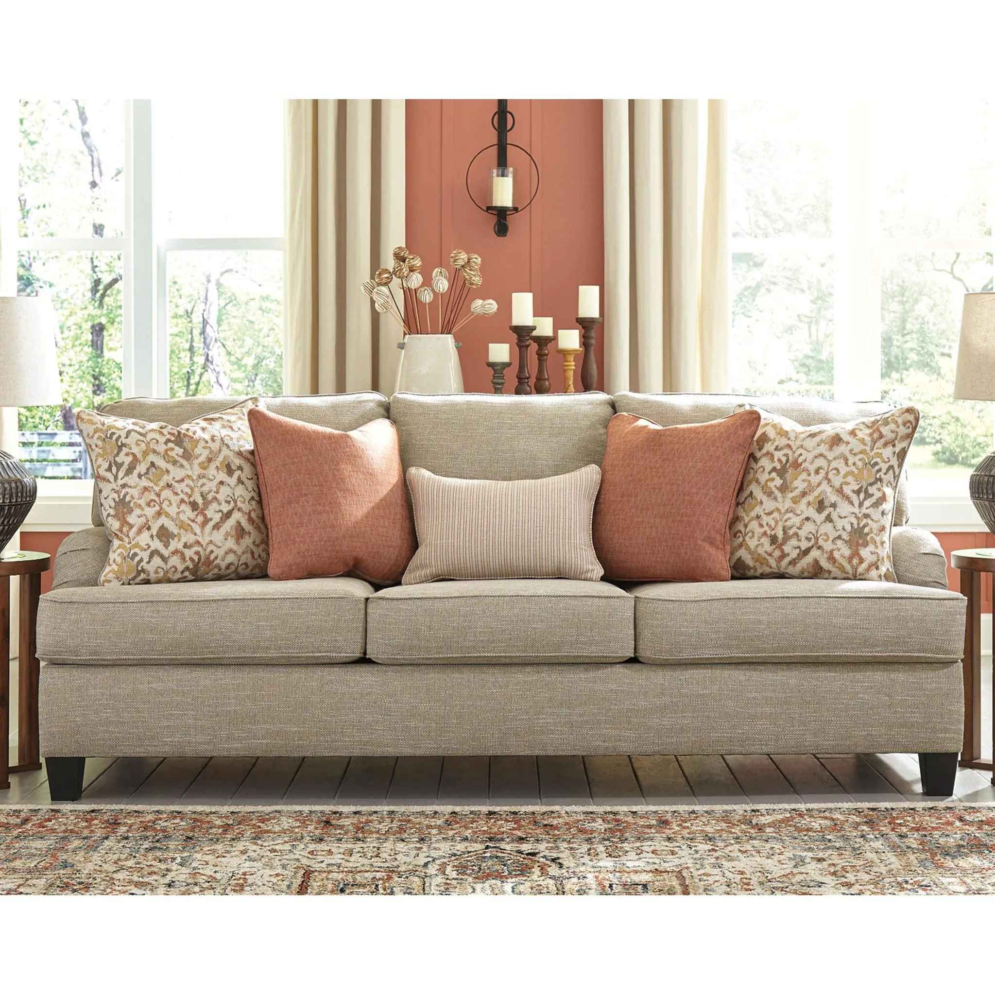 Almanza Sofa - Wheat