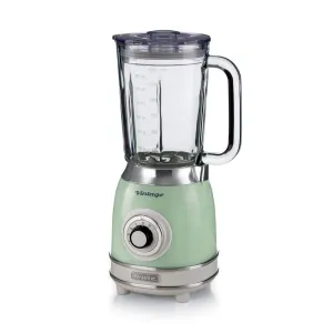 Ariete Vintage Green 1.5 Litre 1000W Blender with Glass Cup