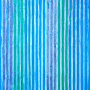 Artisan Batiks - World of Stripes Peacock Yardage