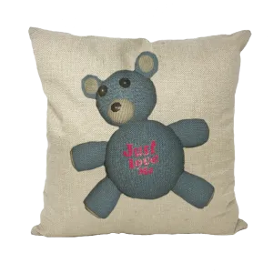 Bear_Object Throw Pillows