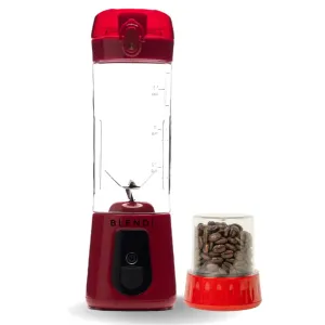 Blendi Pro  Portable Cordless & Powerful Travel Blender – Red – 17oz