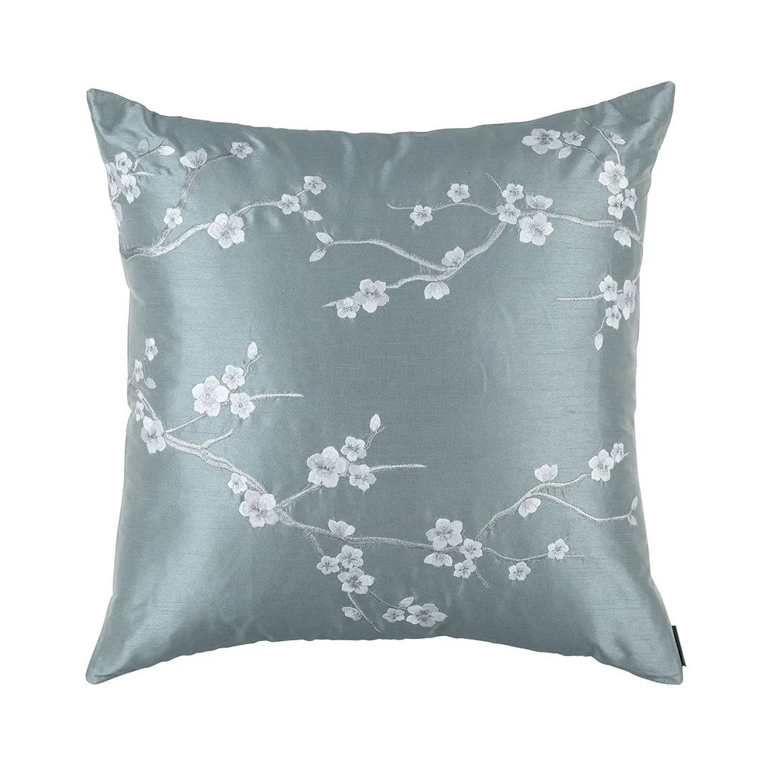 Blue Blossom Pillows by Lili Alessandra