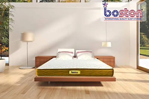 Boston Classic 10 Inch Bonnell Spring King Size Mattress (75 x 70 X 10 inch)