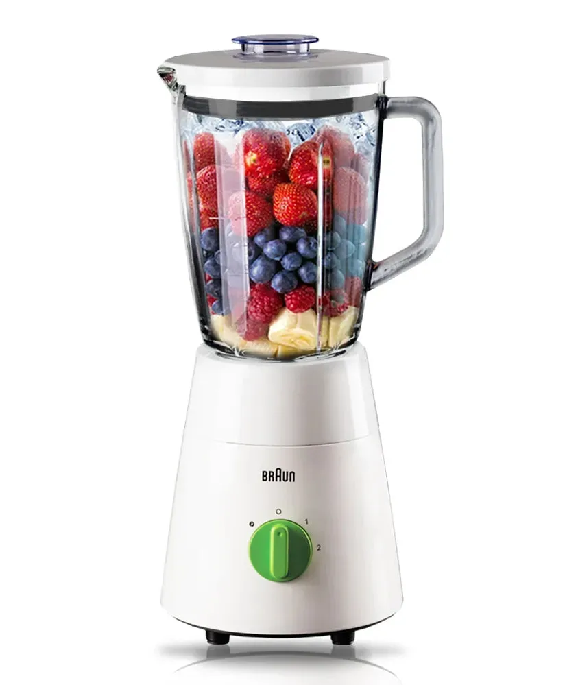 Braun, PowerBlend 3 Blender 1.5L 500W JB 0153, White