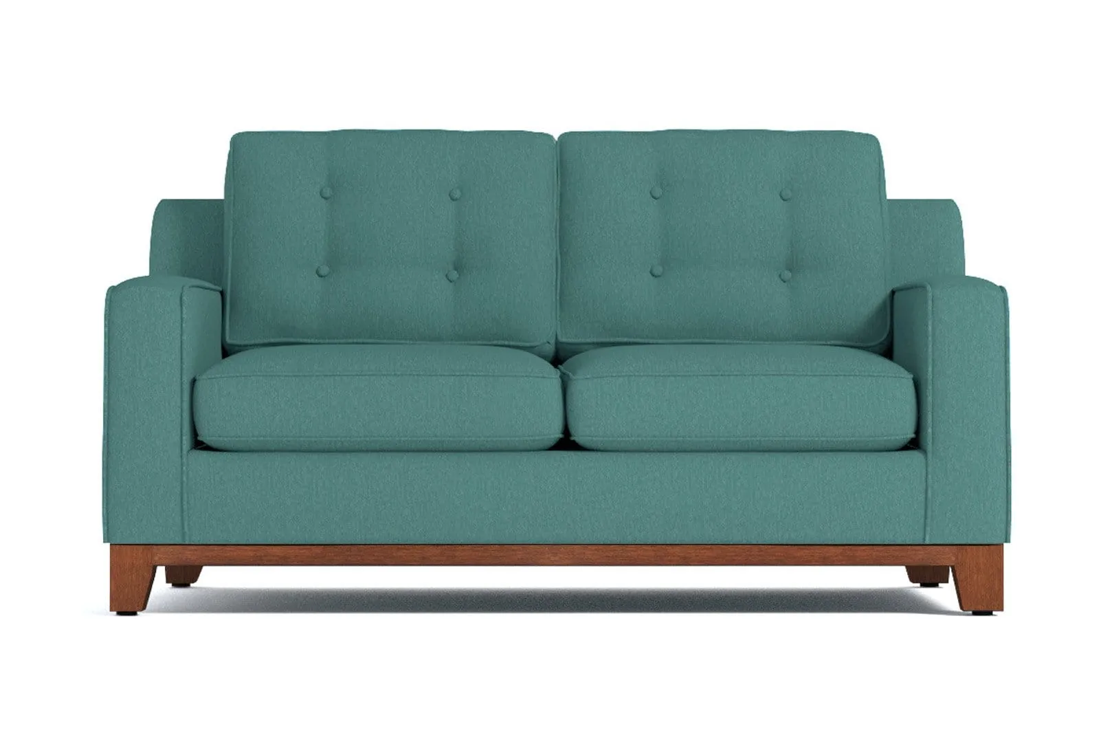 Brentwood Apartment Size Sofa :: Leg Finish: Pecan / Size: Apartment Size - 72"w