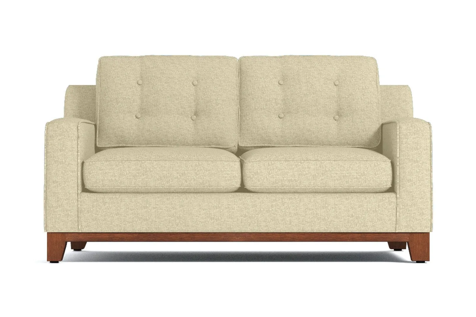 Brentwood Apartment Size Sofa :: Leg Finish: Pecan / Size: Apartment Size - 72"w