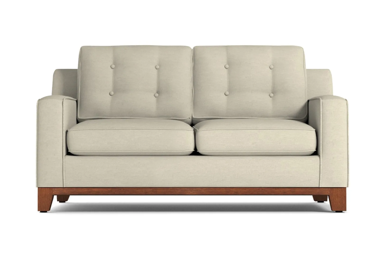 Brentwood Apartment Size Sofa :: Leg Finish: Pecan / Size: Apartment Size - 72"w