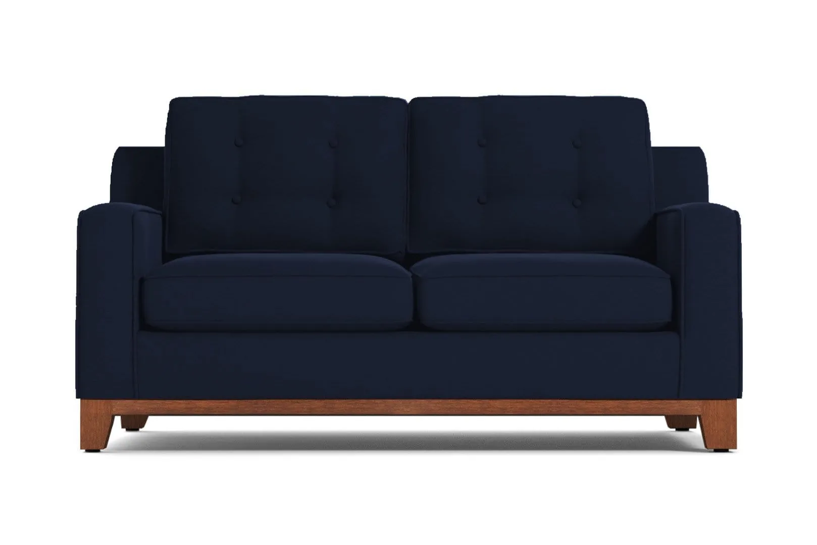 Brentwood Apartment Size Sofa :: Leg Finish: Pecan / Size: Apartment Size - 72"w