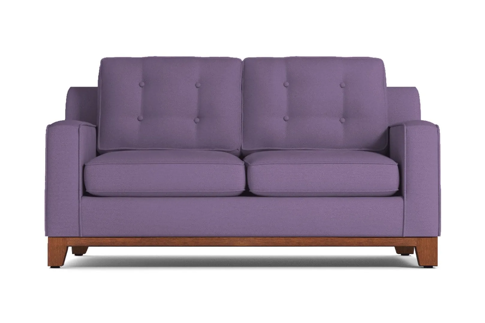 Brentwood Apartment Size Sofa :: Leg Finish: Pecan / Size: Apartment Size - 72"w