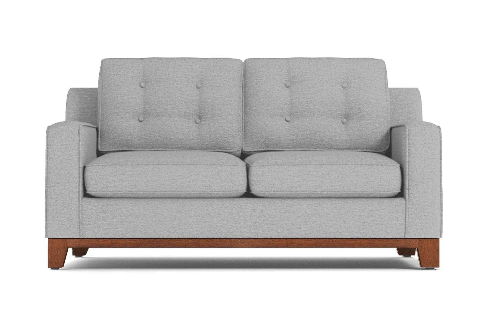 Brentwood Apartment Size Sofa :: Leg Finish: Pecan / Size: Apartment Size - 72"w