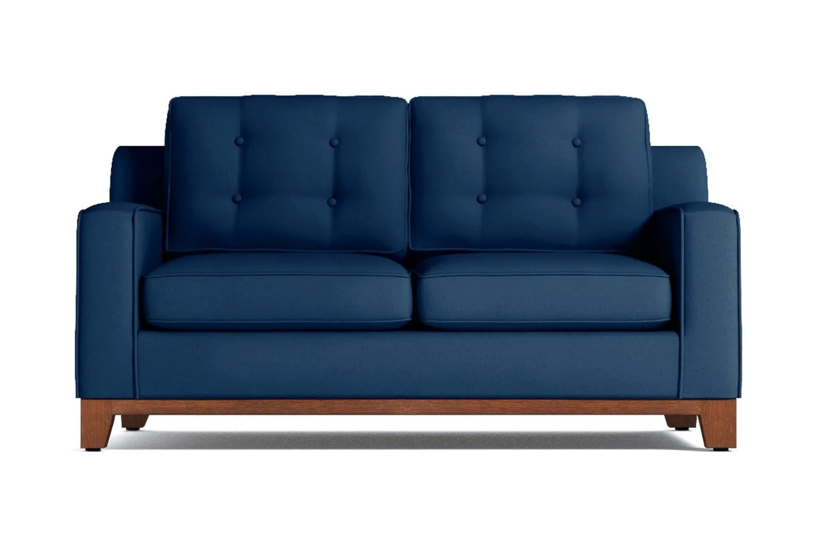 Brentwood Apartment Size Sofa :: Leg Finish: Pecan / Size: Apartment Size - 72"w