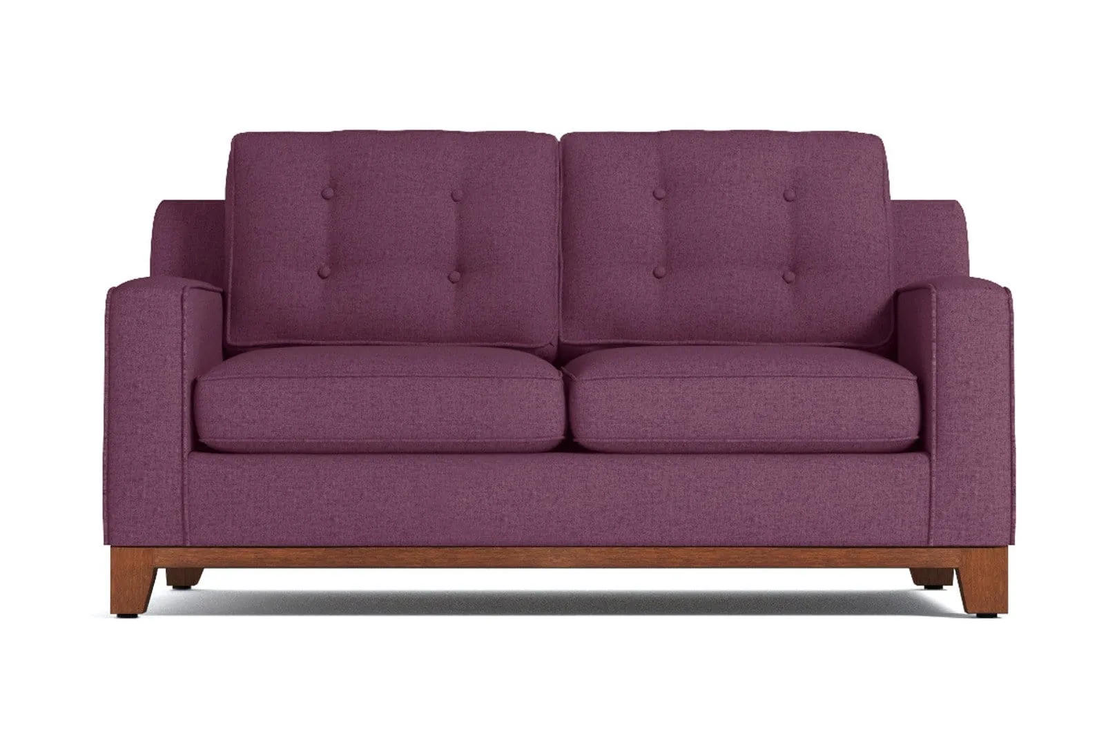 Brentwood Apartment Size Sofa :: Leg Finish: Pecan / Size: Apartment Size - 72"w