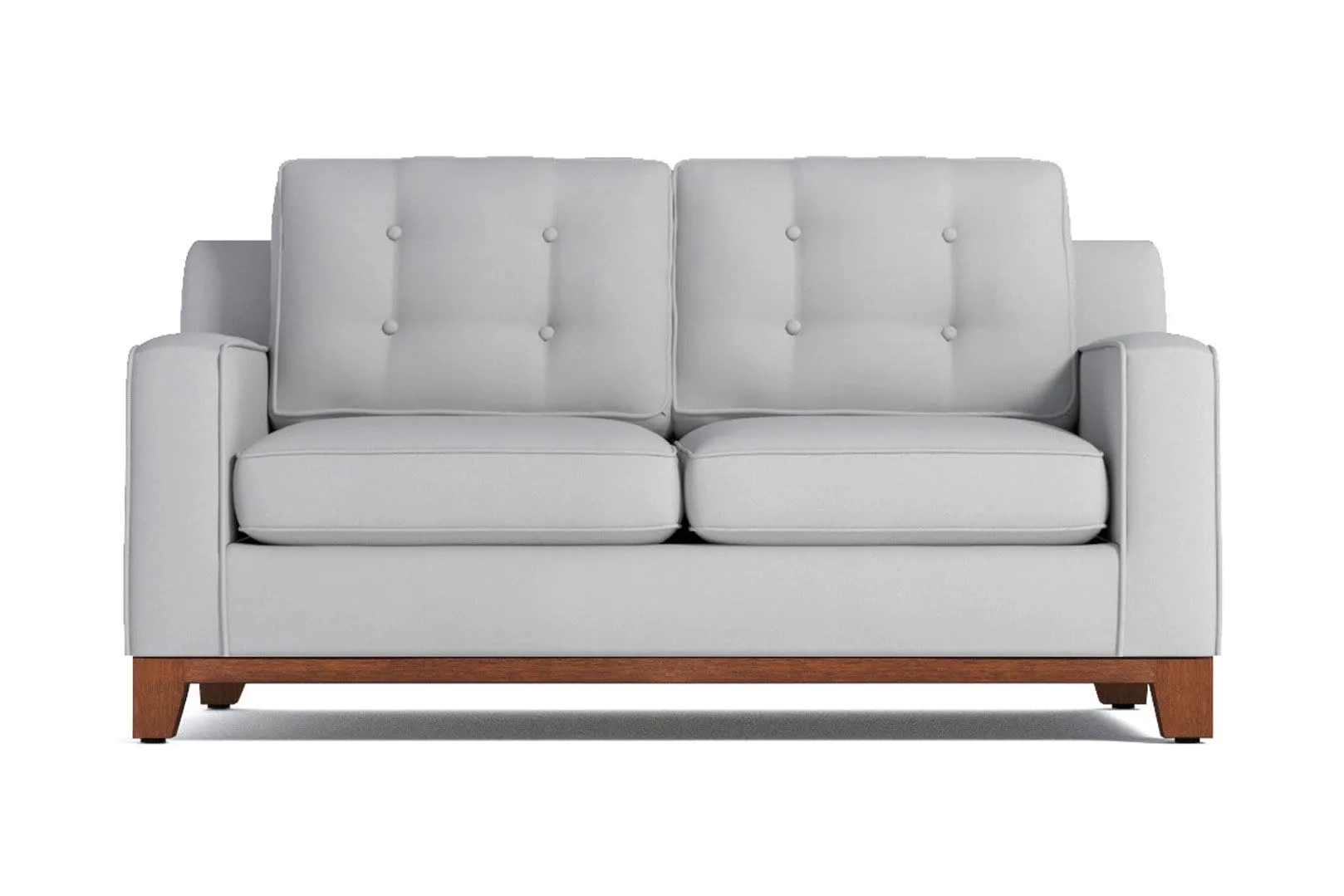 Brentwood Apartment Size Sofa :: Leg Finish: Pecan / Size: Apartment Size - 72"w