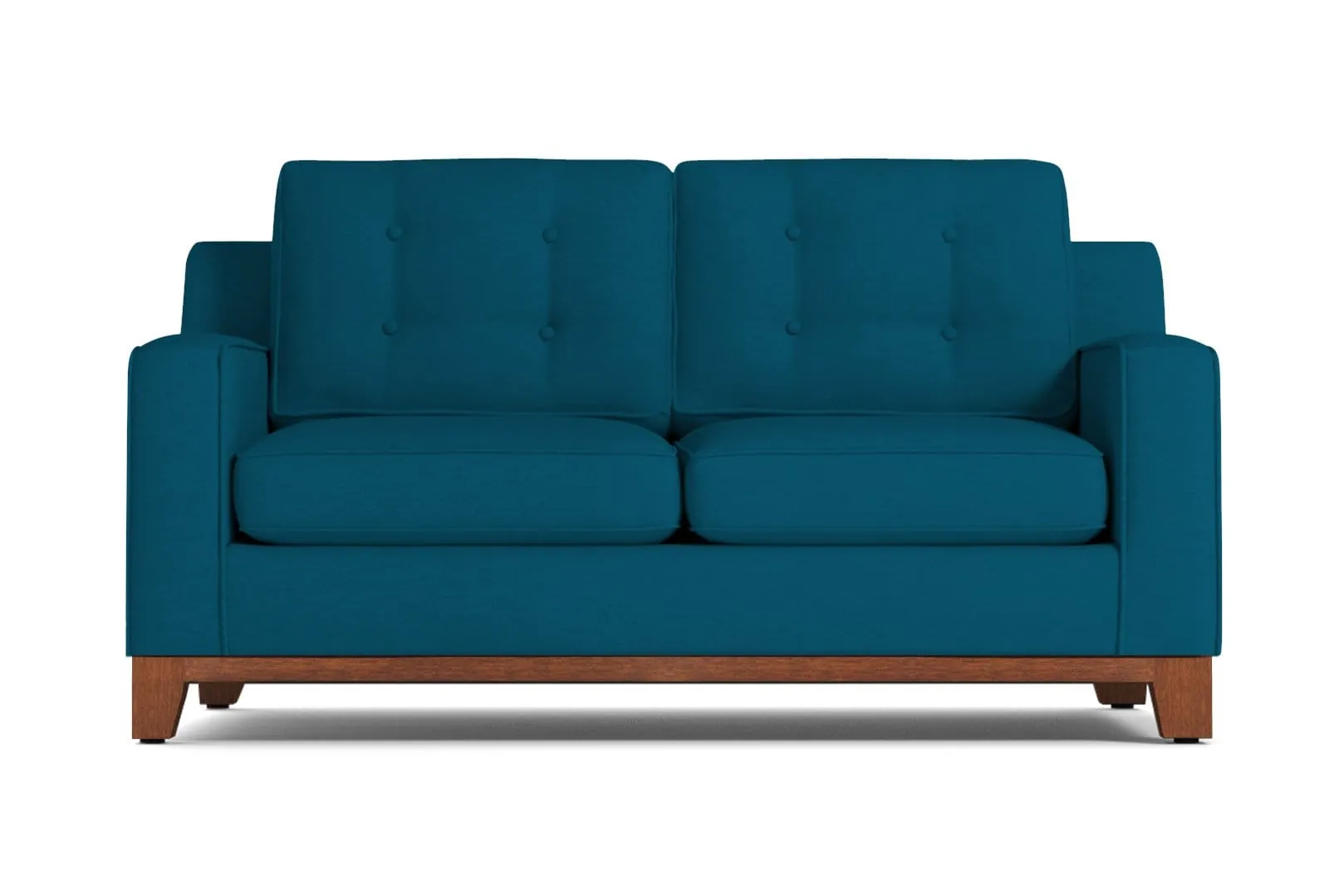 Brentwood Apartment Size Sofa :: Leg Finish: Pecan / Size: Apartment Size - 72"w