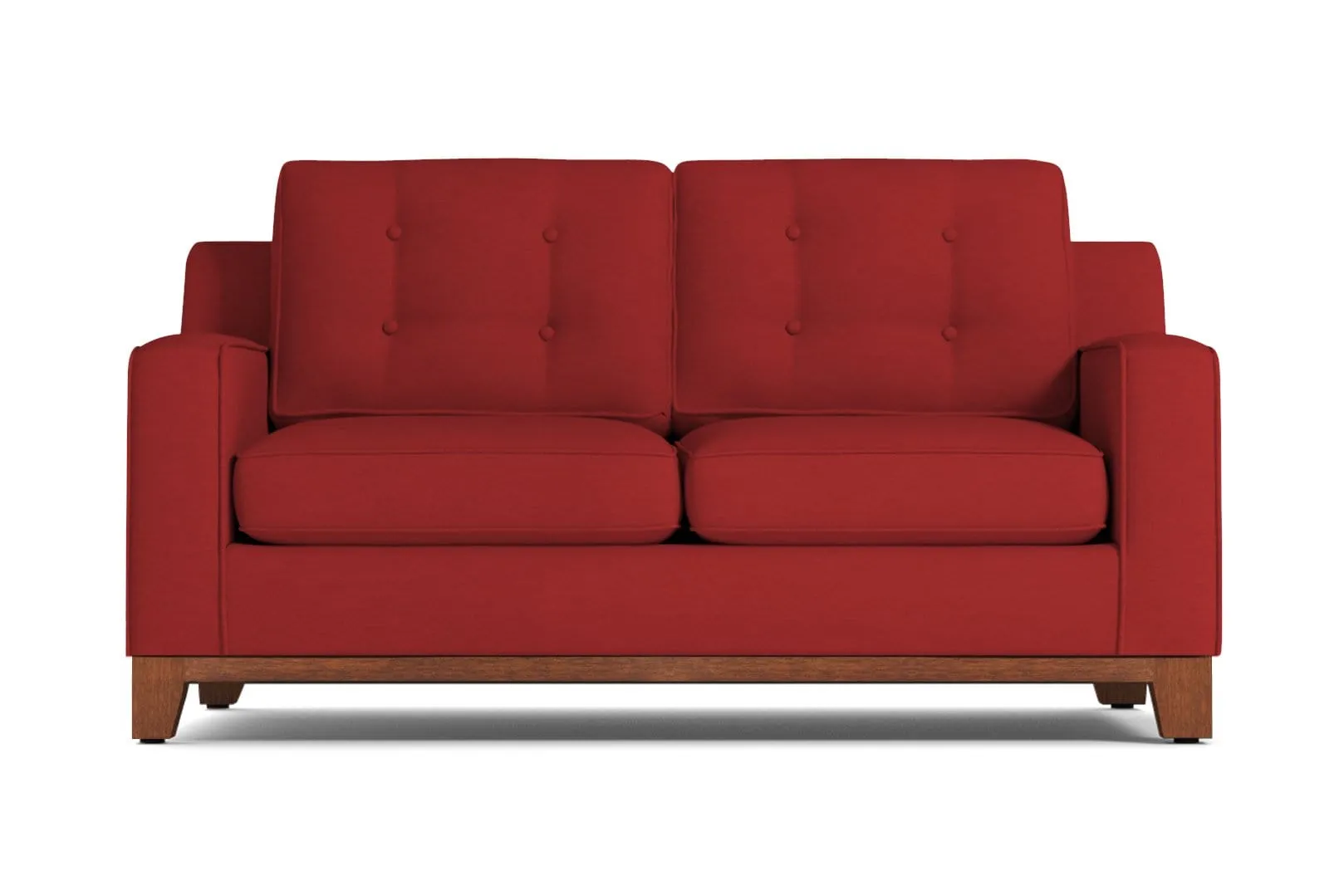 Brentwood Apartment Size Sofa :: Leg Finish: Pecan / Size: Apartment Size - 72"w