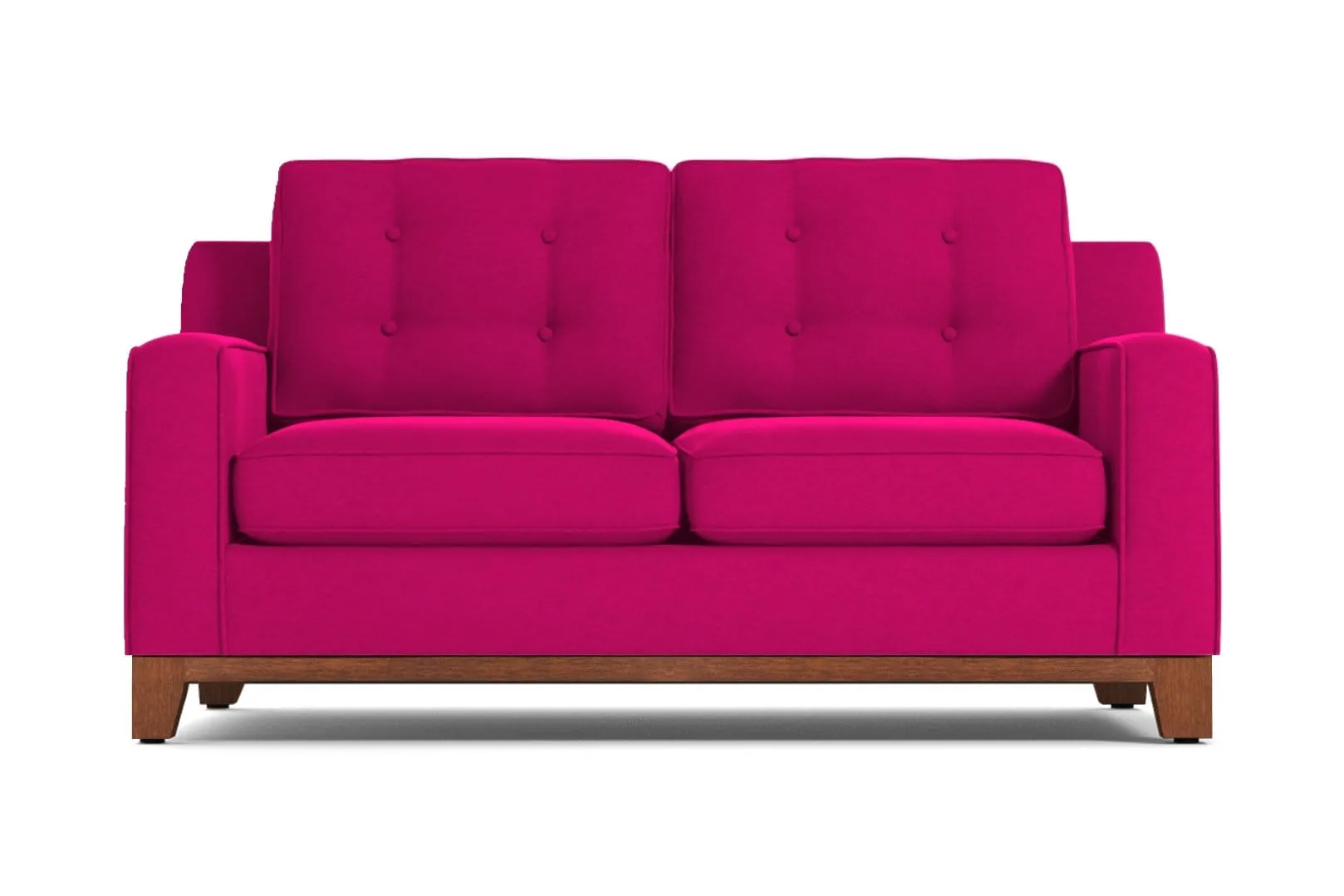 Brentwood Apartment Size Sofa :: Leg Finish: Pecan / Size: Apartment Size - 72"w