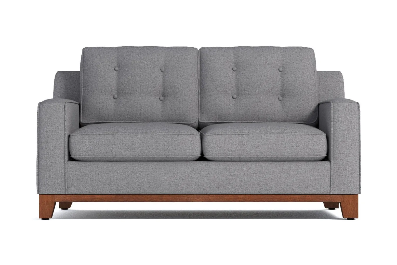 Brentwood Apartment Size Sofa :: Leg Finish: Pecan / Size: Apartment Size - 72"w