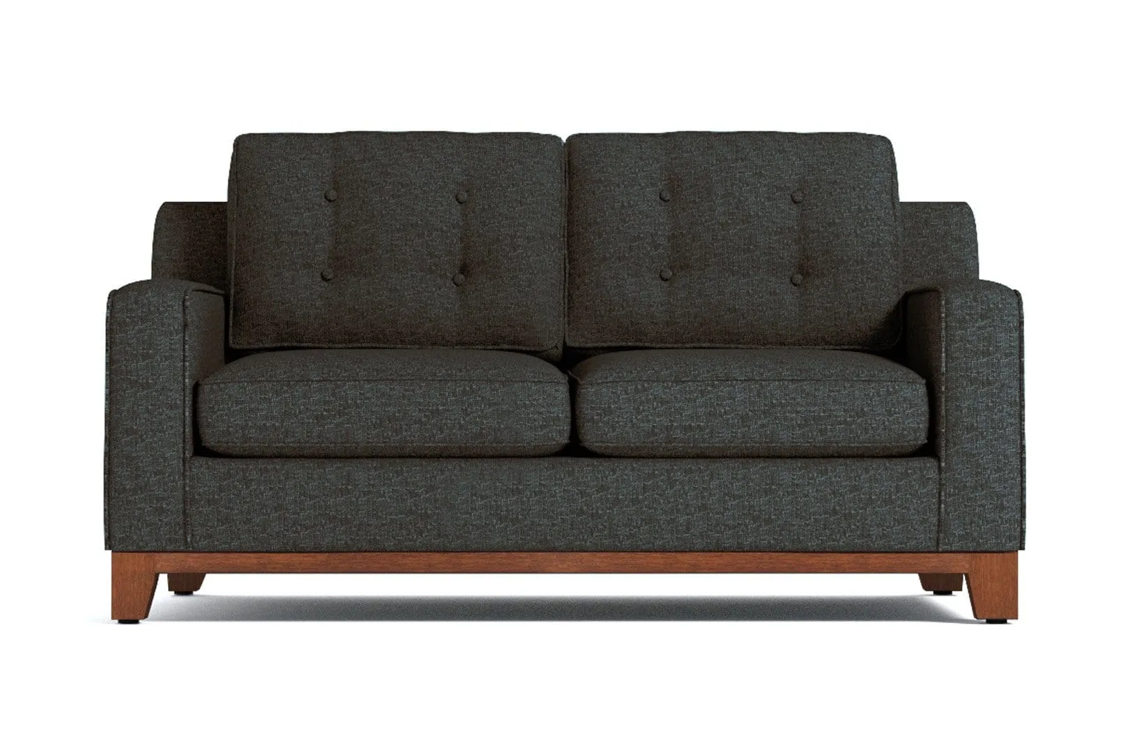 Brentwood Apartment Size Sofa :: Leg Finish: Pecan / Size: Apartment Size - 72"w