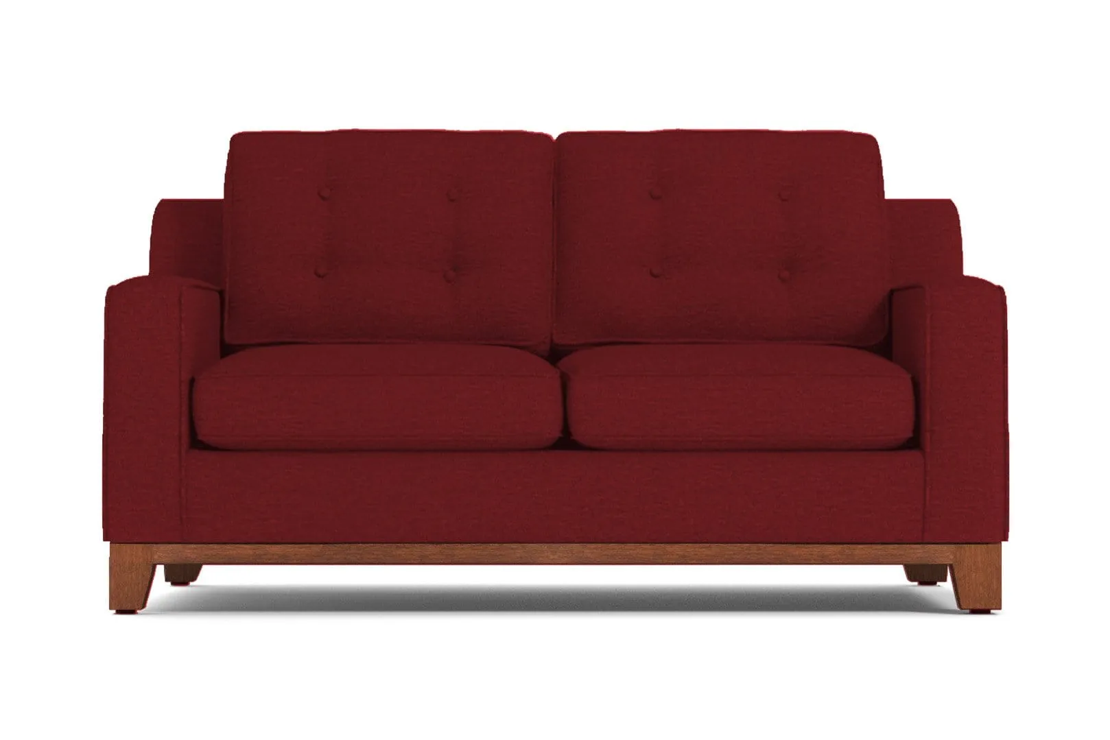 Brentwood Apartment Size Sofa :: Leg Finish: Pecan / Size: Apartment Size - 72"w