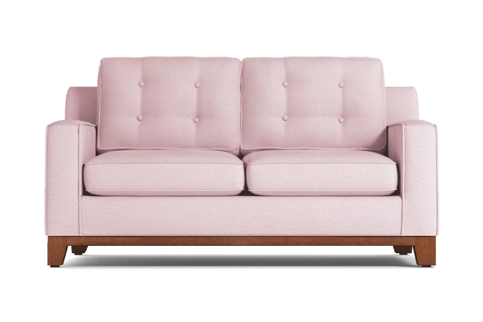 Brentwood Apartment Size Sofa :: Leg Finish: Pecan / Size: Apartment Size - 72"w