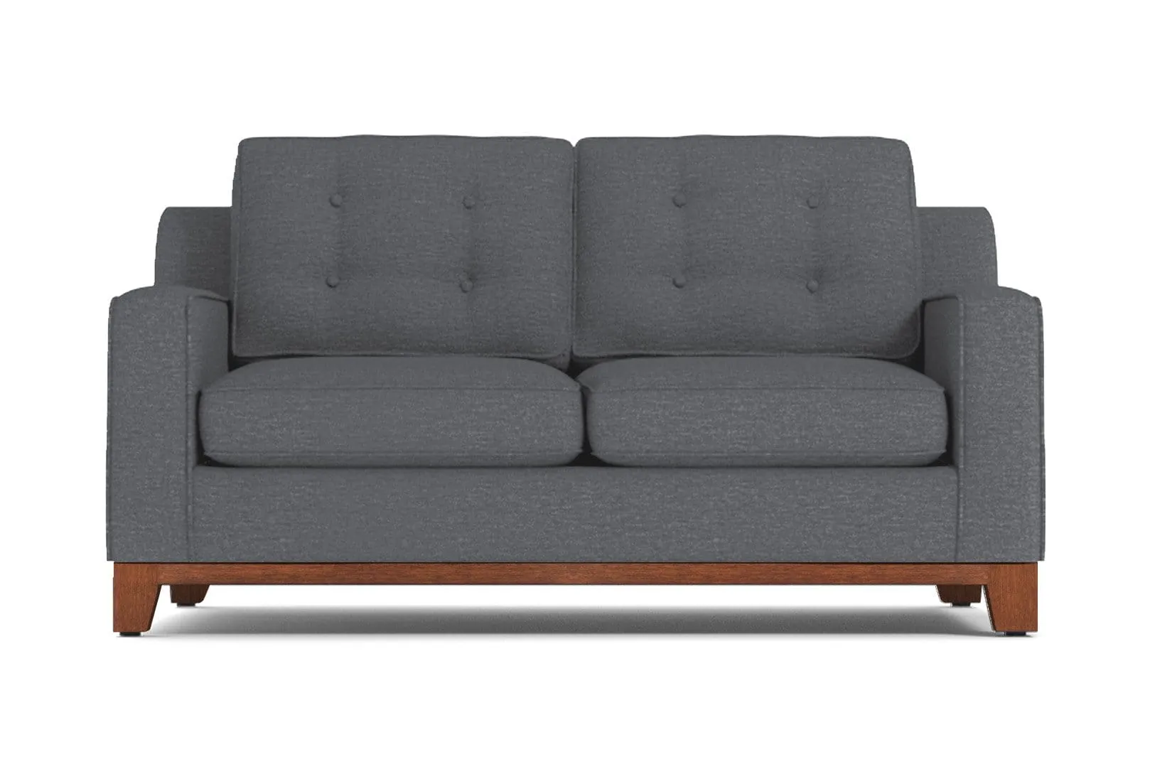 Brentwood Apartment Size Sofa :: Leg Finish: Pecan / Size: Apartment Size - 72"w