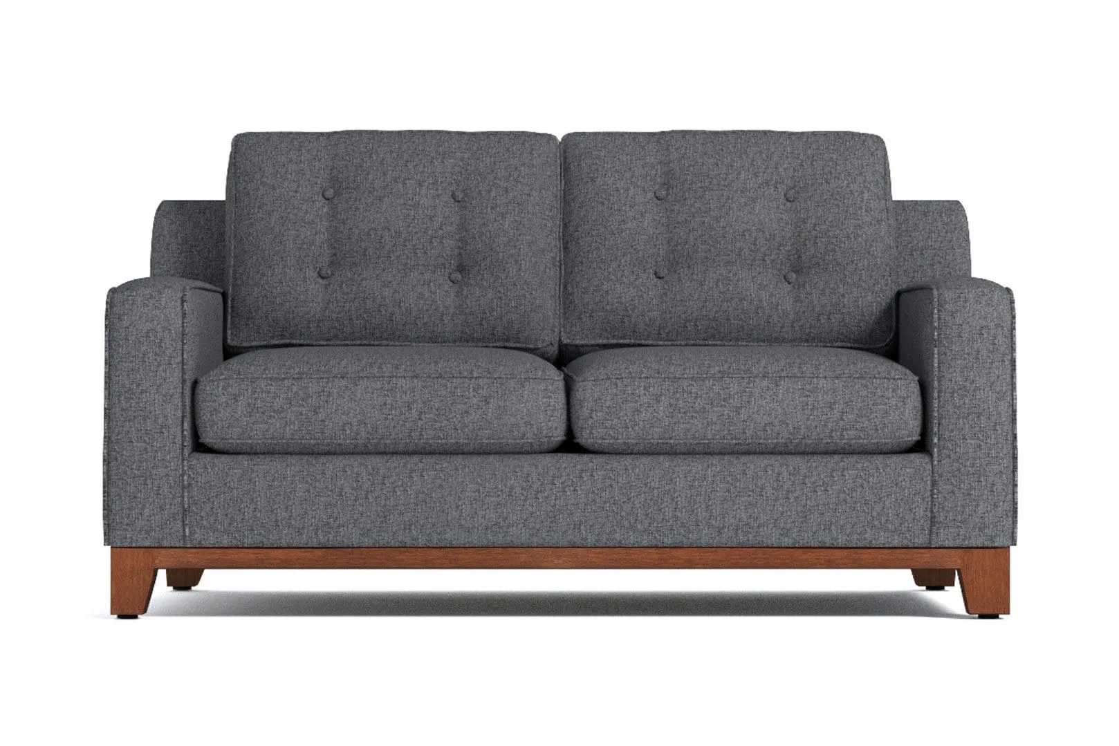 Brentwood Apartment Size Sofa :: Leg Finish: Pecan / Size: Apartment Size - 72"w