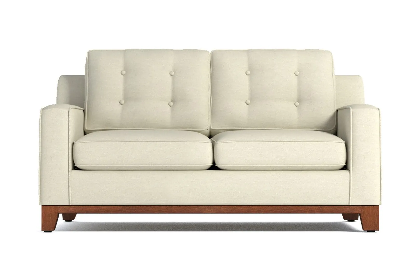 Brentwood Apartment Size Sofa :: Leg Finish: Pecan / Size: Apartment Size - 72"w