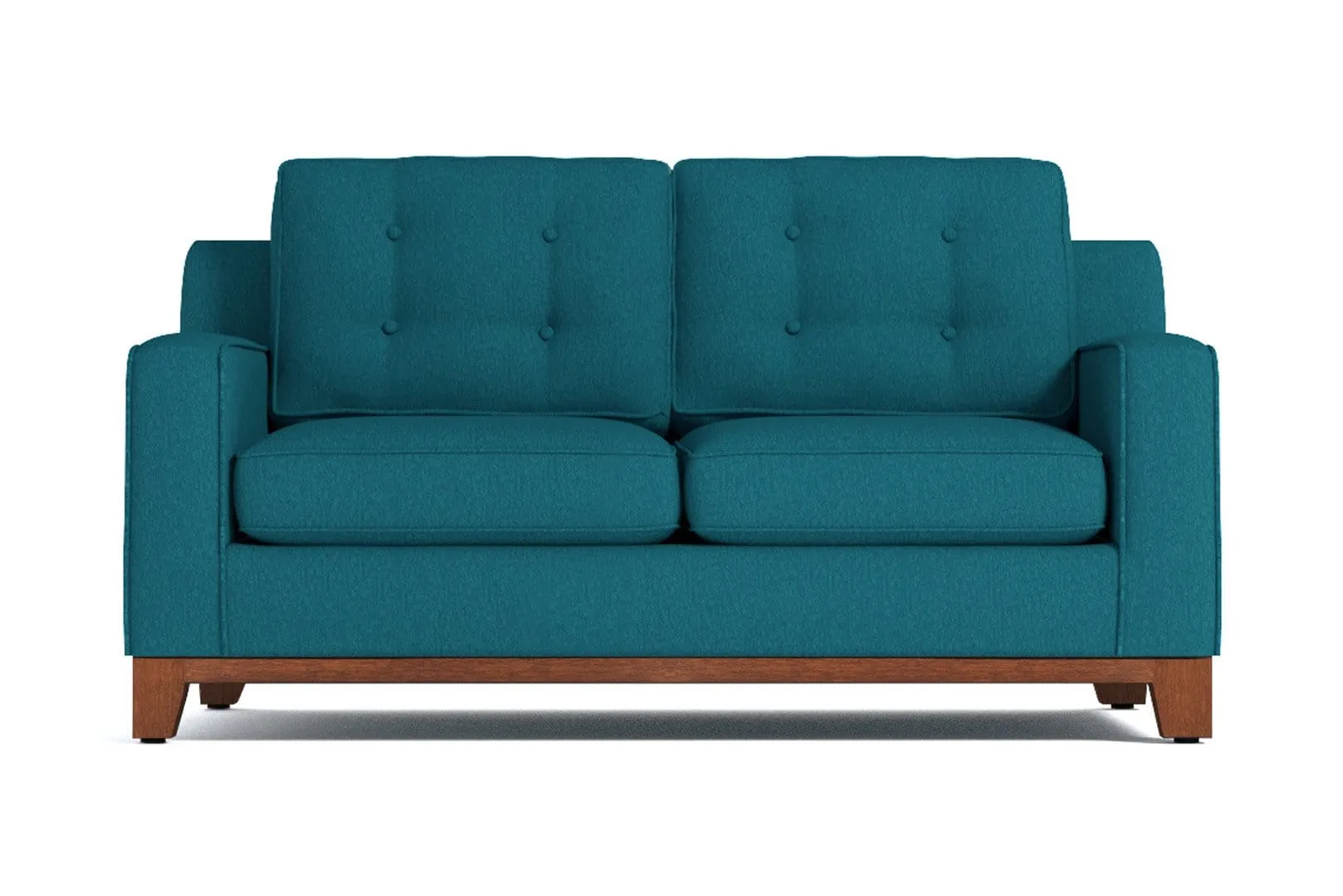 Brentwood Apartment Size Sofa :: Leg Finish: Pecan / Size: Apartment Size - 72"w