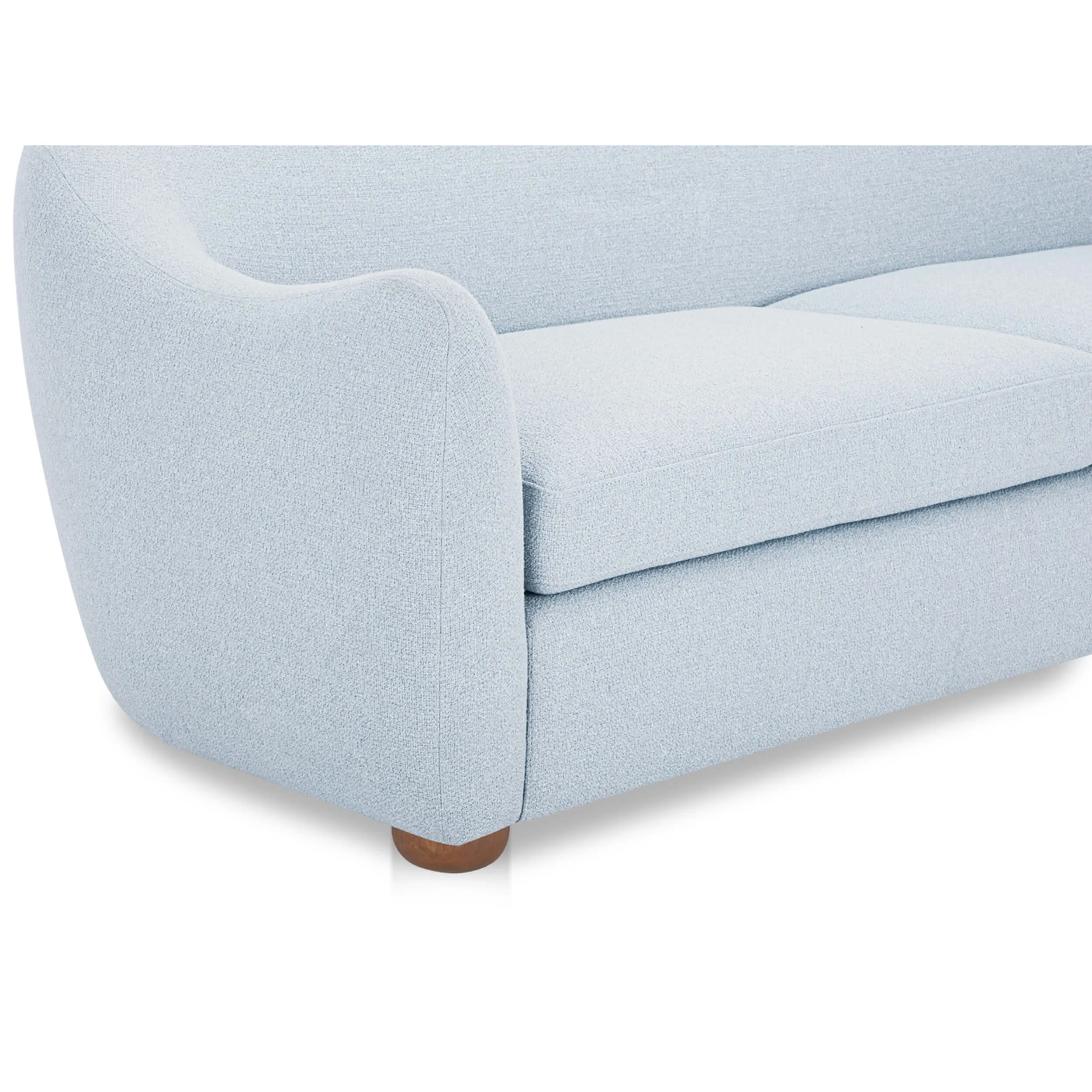 Bria Sofa, Light Blue