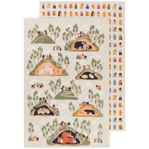 Burrow S/2 Tea Towels