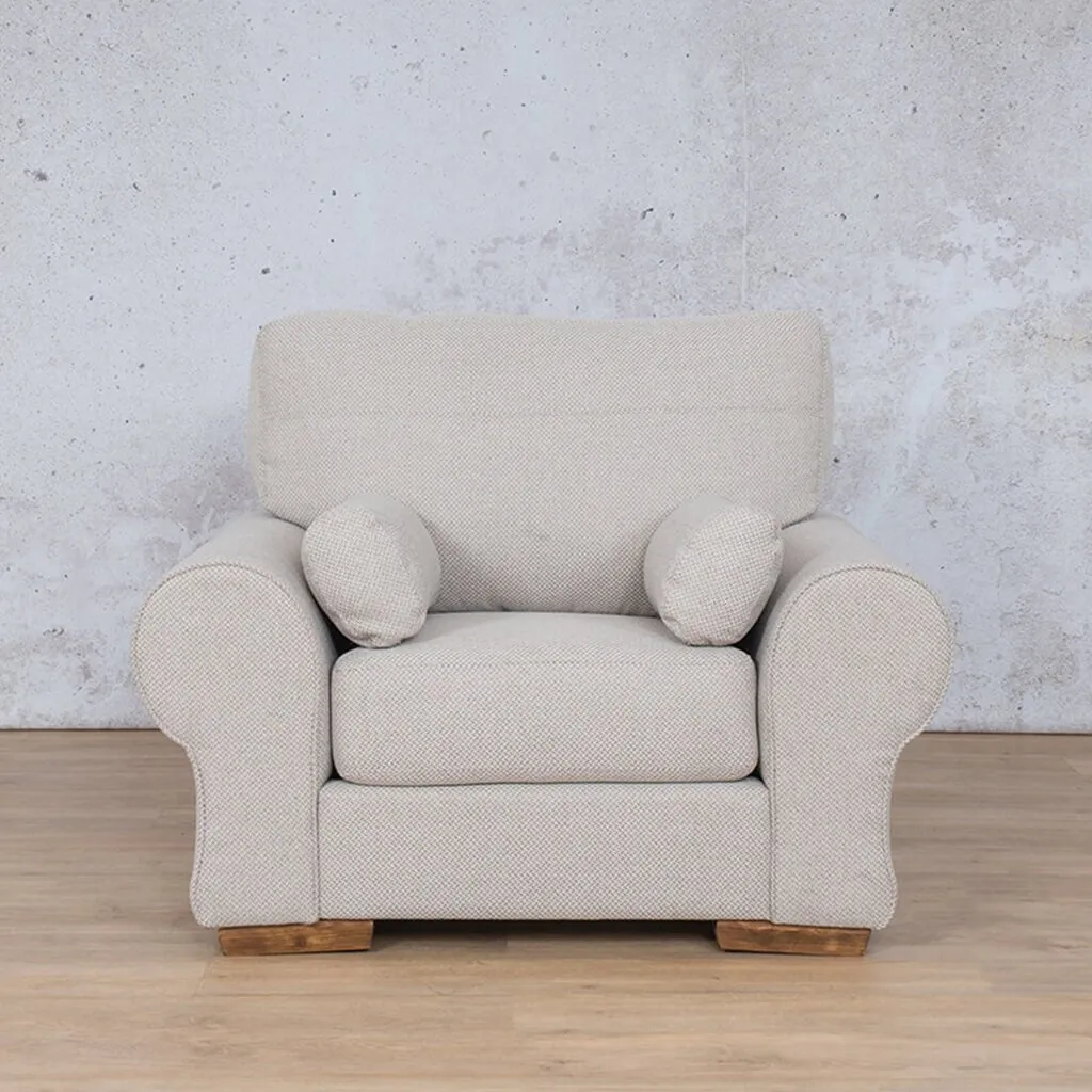 Carolina 1 Seater Fabric Sofa