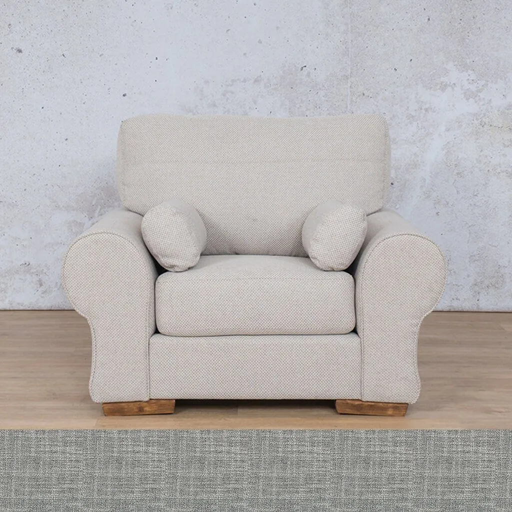 Carolina 1 Seater Fabric Sofa