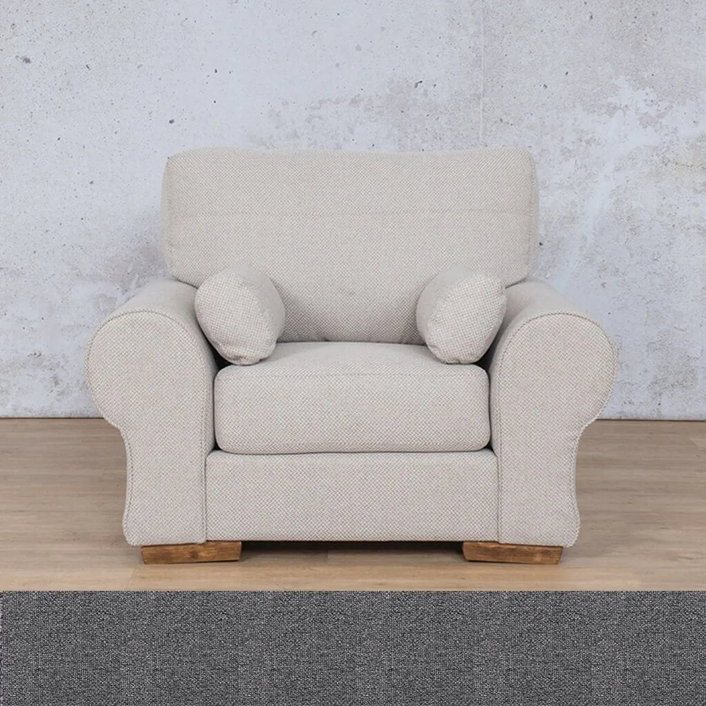 Carolina 1 Seater Fabric Sofa