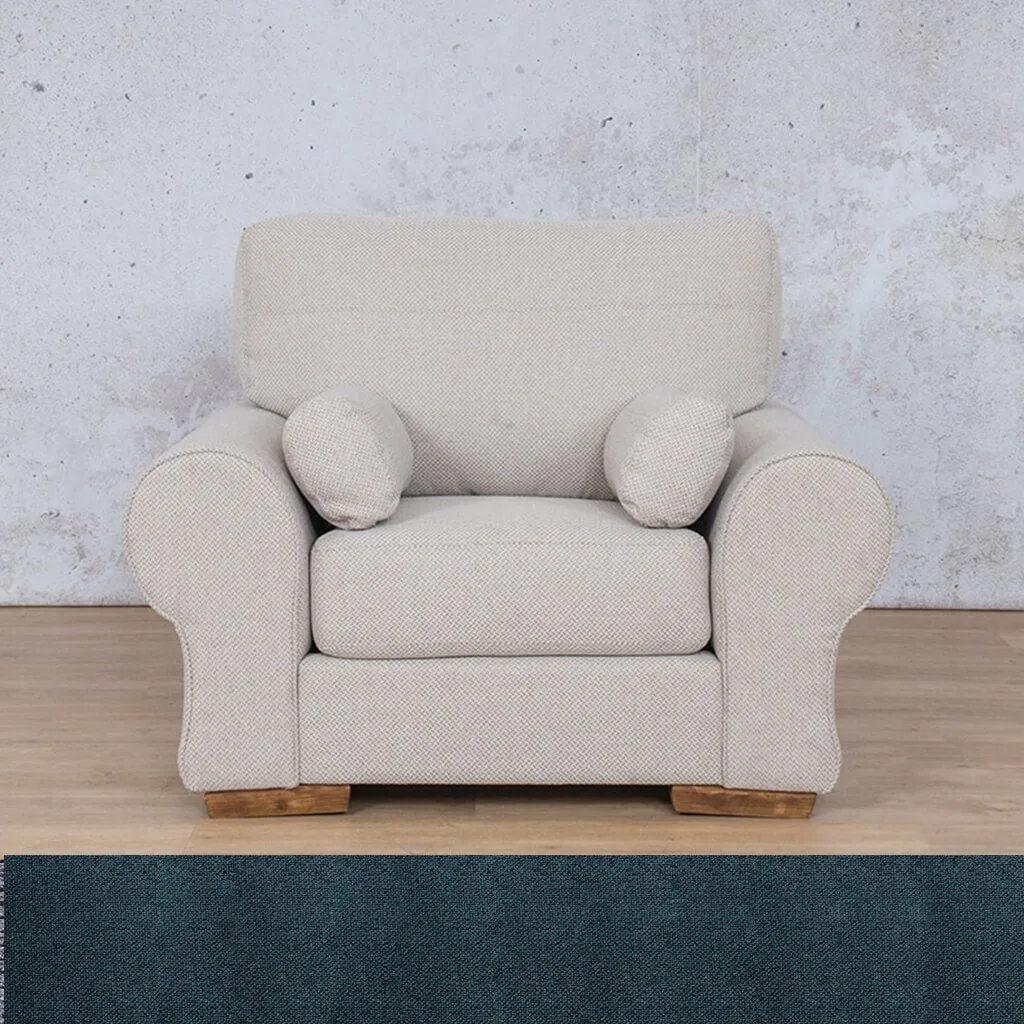 Carolina 1 Seater Fabric Sofa