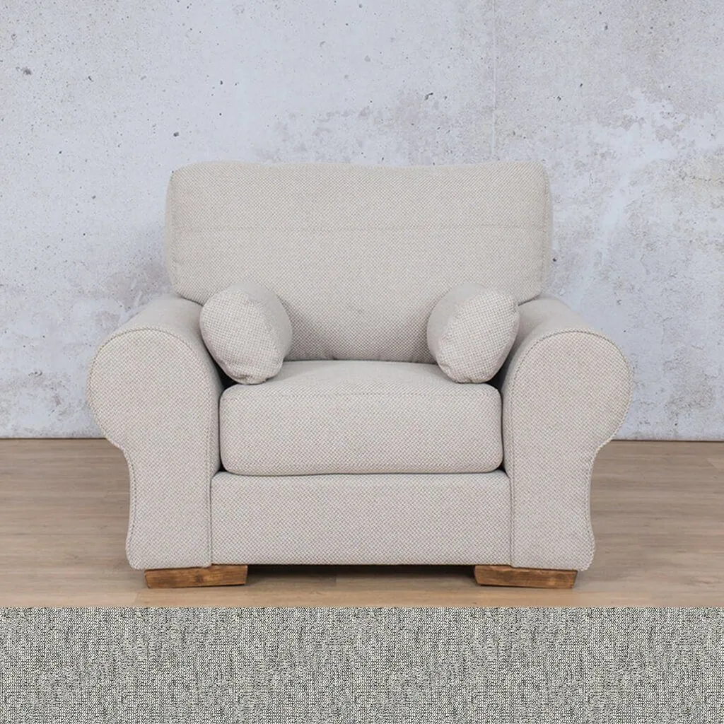 Carolina 1 Seater Fabric Sofa