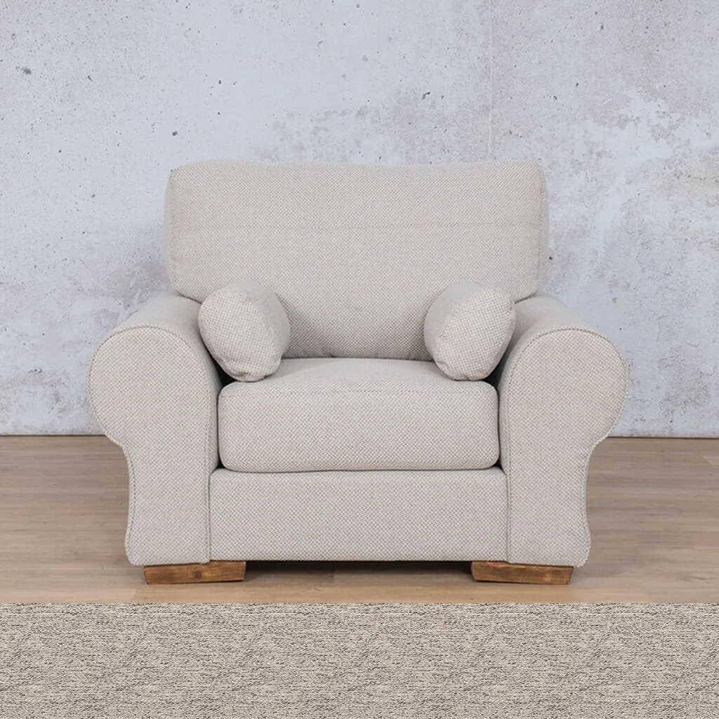 Carolina 1 Seater Fabric Sofa