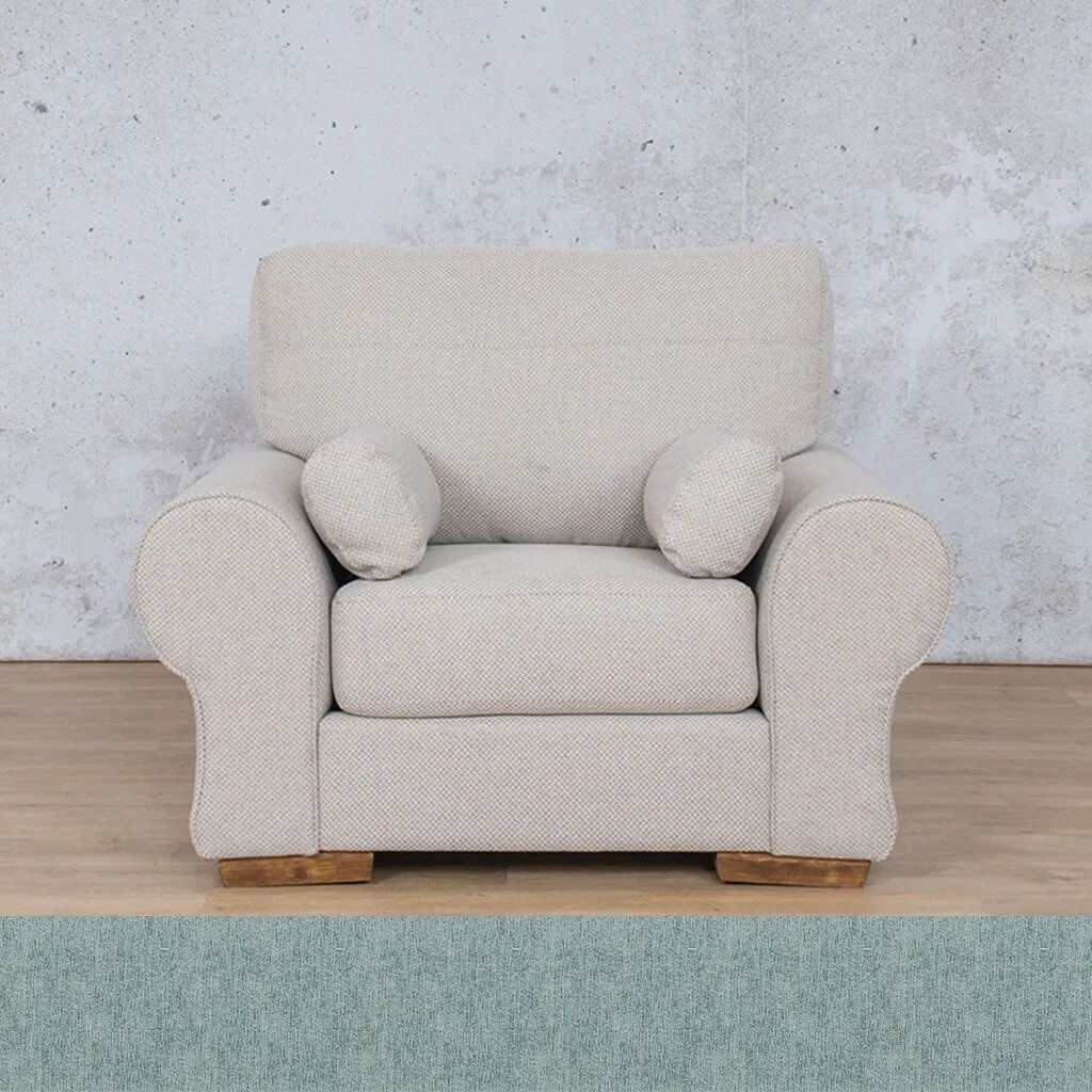 Carolina 1 Seater Fabric Sofa