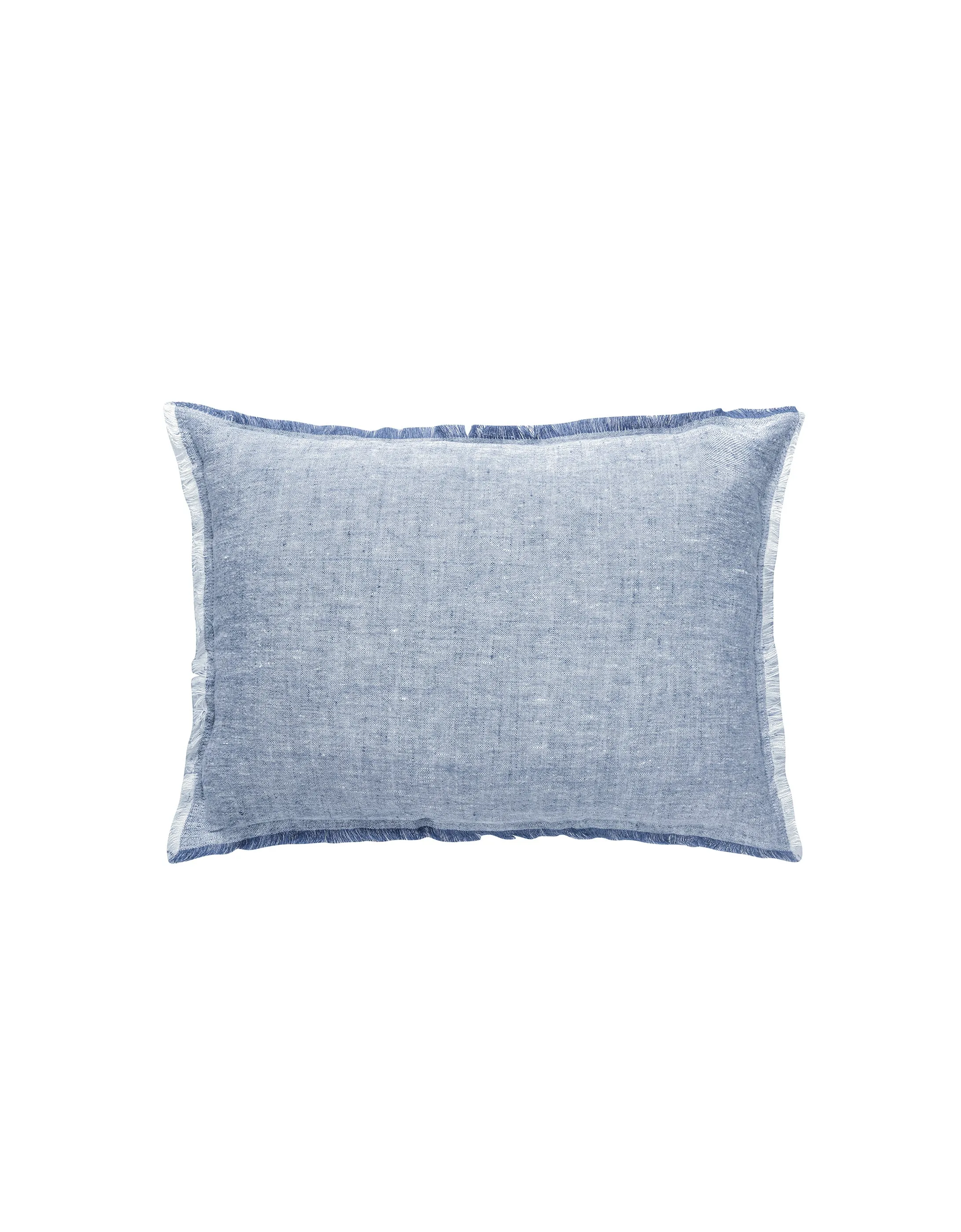 Chambray Blue So Soft Linen Pillows