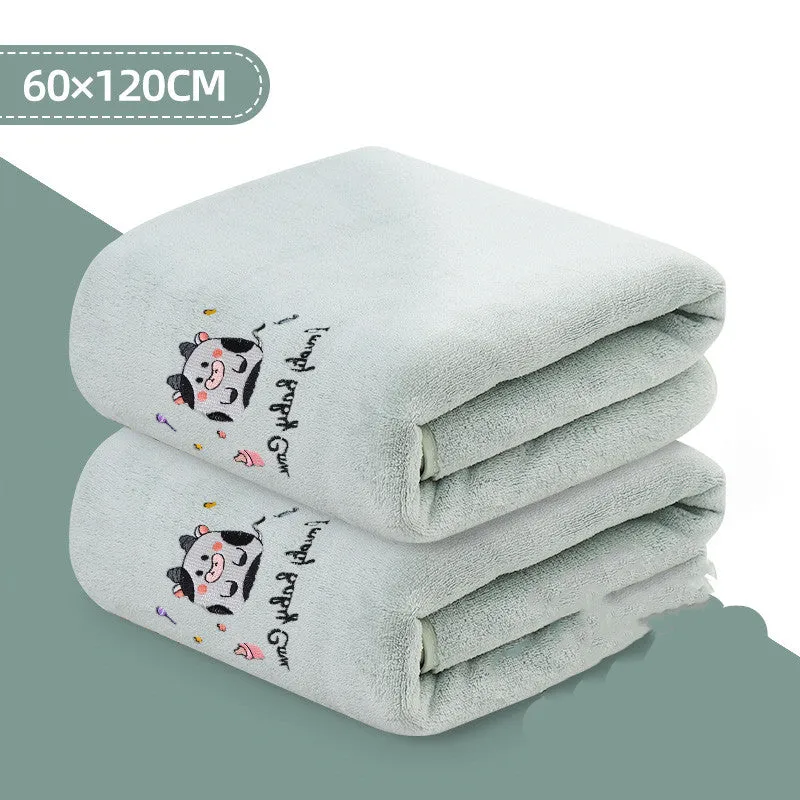 Children's Bath Towels Are More Absorbent Than Gauze And Pure Cotton