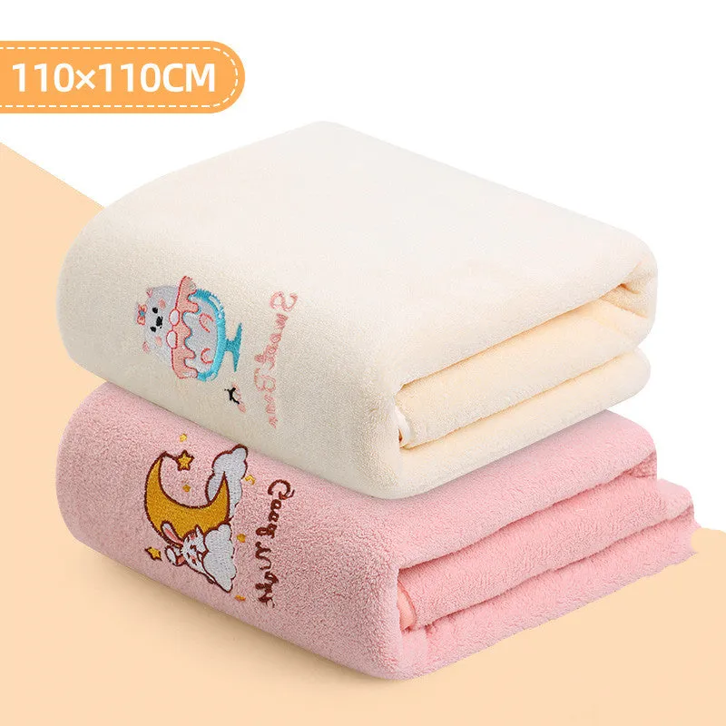 Children's Bath Towels Are More Absorbent Than Gauze And Pure Cotton